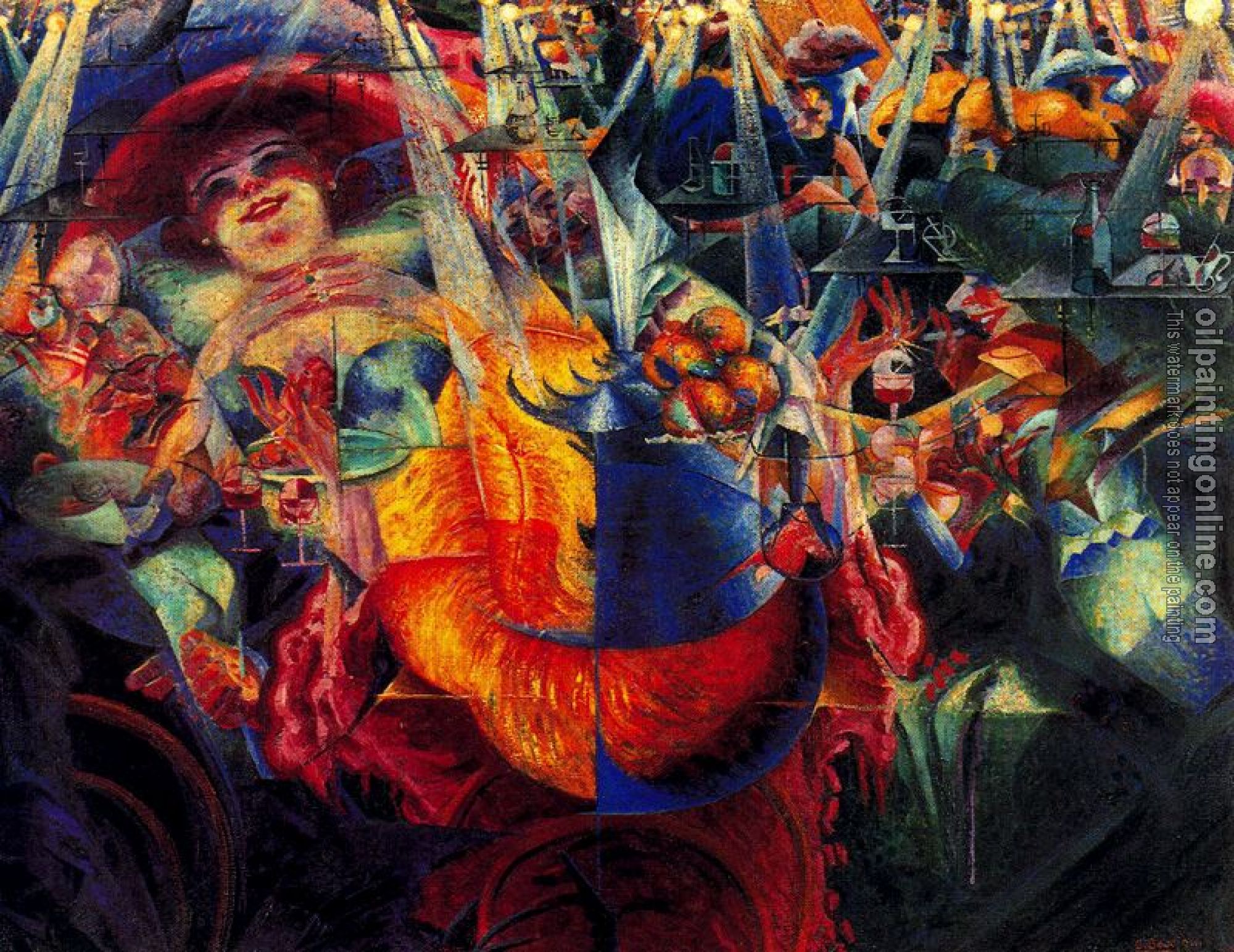 Umberto Boccioni - The Laugh